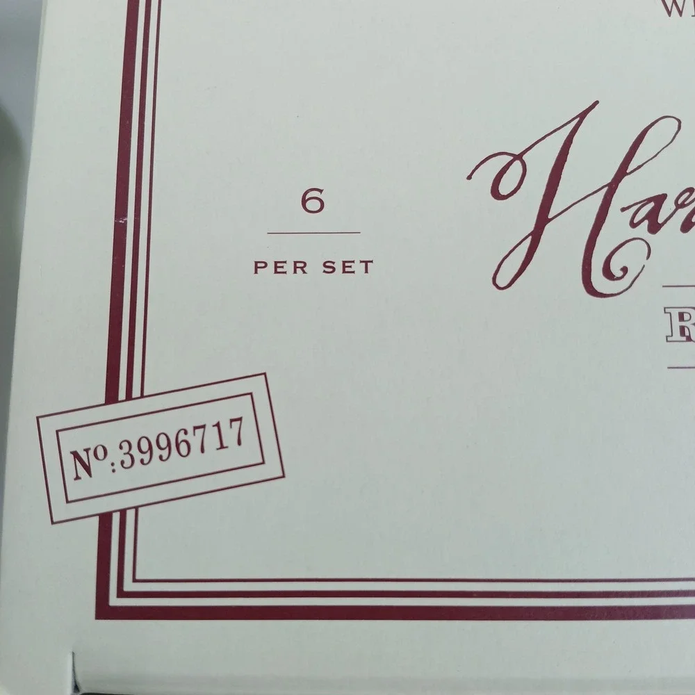 Williams-Sonoma Harvest Market Ramekins Set Of 6 White‎ Fruit 4 In Italy Ceramic